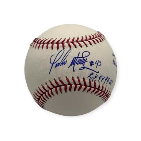 Pedro Martinez // BOS Red Sox // Signed Baseball + Inscriptions