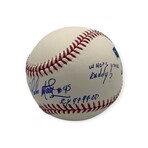 Pedro Martinez // BOS Red Sox // Signed Baseball + Inscriptions