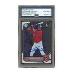 Ceddanne Rafaela // 2022 Topps Bowman Chrome 1st Signed // RC // PSA 10 AG