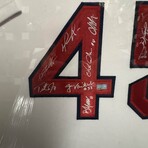 2004 Boston Red Sox // Team Signed Jersey + Framed