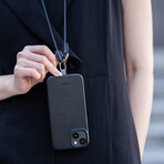 iPhone Lanyards Connector+Strap (Caramel)