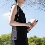 iPhone Lanyards Connector+Strap (Caramel)