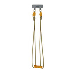 iPhone Lanyards Connector+Strap (Caramel)