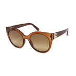 Ferragamo // Women's // Sunglasses SF1031S/261 // Crystal Caramel