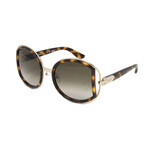Ferragamo // Women's // Sunglasses SF719S/238 // Dark Tortoise