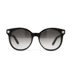 Ferragamo // Women's // Sunglasses SF833S/001 // Crystal Black