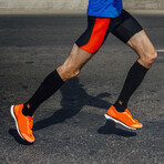 3-Pairs // Copper-Infused High Performance Knee High Compression Socks // Black + Beige + Gray (Small/Medium)