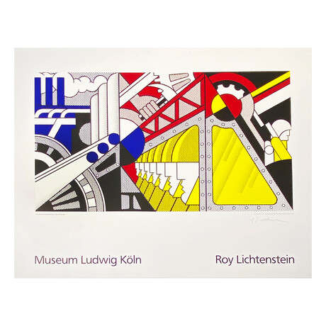 Roy Lichtenstein //  Museum Ludwig Köln Poster