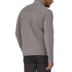 Men's //  Micro D Fleece Pullover // Feather Gray (S)