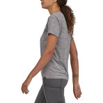 Women's // Capilene Cool Daily Short-Sleeve Shirt // Feather Gray (XS)
