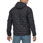 Men's // Micro Puff Hooded Insulated Jacket // Black (M)