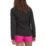 Women's // Better Sweater 1/4-Zip Fleece Jacket // Black (XS)