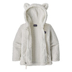 Toddler's // Furry Friends Fleece Hooded Jacket // Birch White (2T)