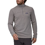 Men's //  Micro D Fleece Pullover // Feather Gray (S)