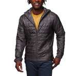 Men's // Nano Puff Hooded Insulated Jacket // Forge Gray (XS)