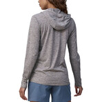 Women's // Capilene Cool Daily Hoodie // Feather Gray (XS)