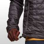 Men's // Nano Puff Hooded Insulated Jacket // Forge Gray (XS)
