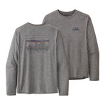 Men's // Capilene Cool Daily Graphic Short-Sleeve Shirt // Feather Gray (M)