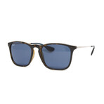 Ray Ban // Unisex // RB4187-639080 Chris Sunglasses // Havana