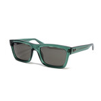 Ray Ban // Unisex // RB4396F/66813 Warren Sunglasses // Transparent Green