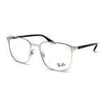 Ray Ban // Men's // RX6512/2595 Eyeglasses // Brushed Silver