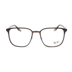 Ray Ban // Men's // RX6512/2593 Eyeglasses // Brushed Dark Brown
