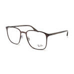 Ray Ban // Men's // RX6512/2593 Eyeglasses // Brushed Dark Brown
