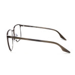 Ray Ban // Men's // RX6512/2593 Eyeglasses // Brushed Dark Brown