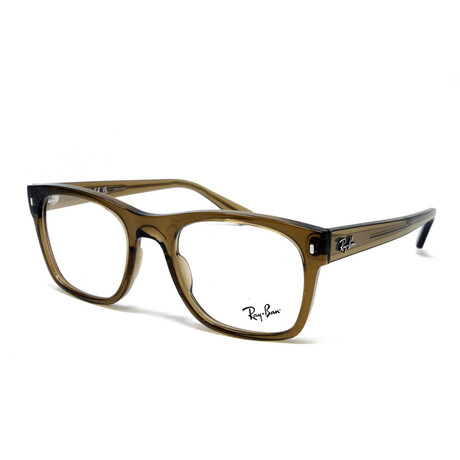 Ray Ban // Men's //  RX7228/8198 Eyeglasses // Transparent Light Brown