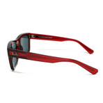 Ray Ban // Unisex // RB4396/667987 Warren Sunglasses // Transparent Red