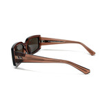 Ray Ban // Women's // RB4395F-667873 KILIANE Sunglasses // Transparent Brown