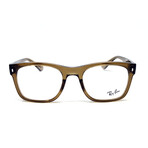 Ray Ban // Men's // RX7228/8198 Eyeglasses // Transparent Light Brown