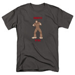 Sasquatch Attack T-Shirt // Charcoal (3XL)