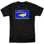 Welcome to Florida Birthplace of the Meth Gator T-Shirt // Black (L)
