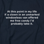 At This Point in My Life T-Shirt // Navy (3XL)