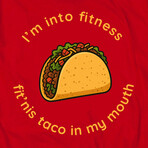 I'm Into Fitness T-Shirt // Red (XL)