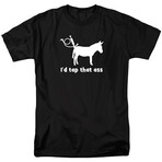 I'd Tap that Ass T-Shirt // Black (M)