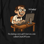 I'm Seeing a New Girl T-Shirt // Black (3XL)