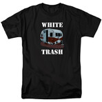 White Trash T-Shirt // Black (XL)