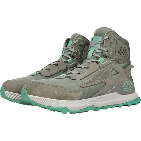 Altra // Women's // Lone Peak Hiker 2 Boot // Gray + Green (6)