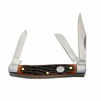 2.75" Jig Bone Stockman Folder