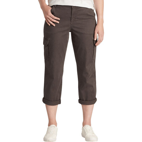 KUHL // Women's // Kultivatr Kargo Crop Pant // Sage (4)