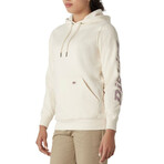Dickies // Women's // Heavyweight Logo Sleeve Pullover // Antique White (XS)