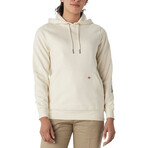 Dickies // Women's // Heavyweight Logo Sleeve Pullover // Antique White (XS)