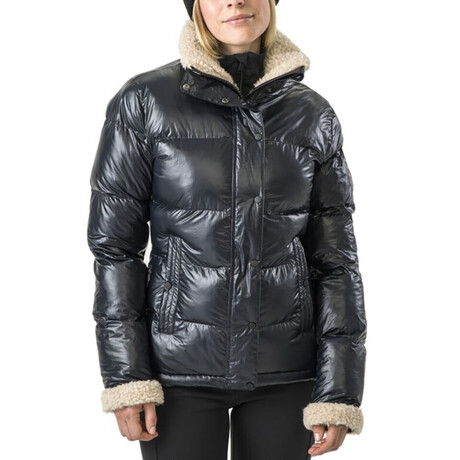 HEAD Sportswear // Women's // Rebels Easy Jacket // Metallic Black (12)
