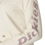 Dickies // Women's // Heavyweight Logo Sleeve Pullover // Antique White (XS)