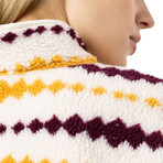 Dickies // Women's // Dickies Life Falkville Sherpa Jacket // Ecru/Grape Tine (XS)