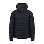 Mons Royale // Women's // Atmos Wool x Down Insulation Hooded Jacket // Black (S)