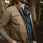 Duck Camp // Men's // Lightweight Brush Jacket // Pin Oak (S)