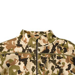 Duck Camp // Men's // Barnburner 1/4-Zip Top // Wetland (S)